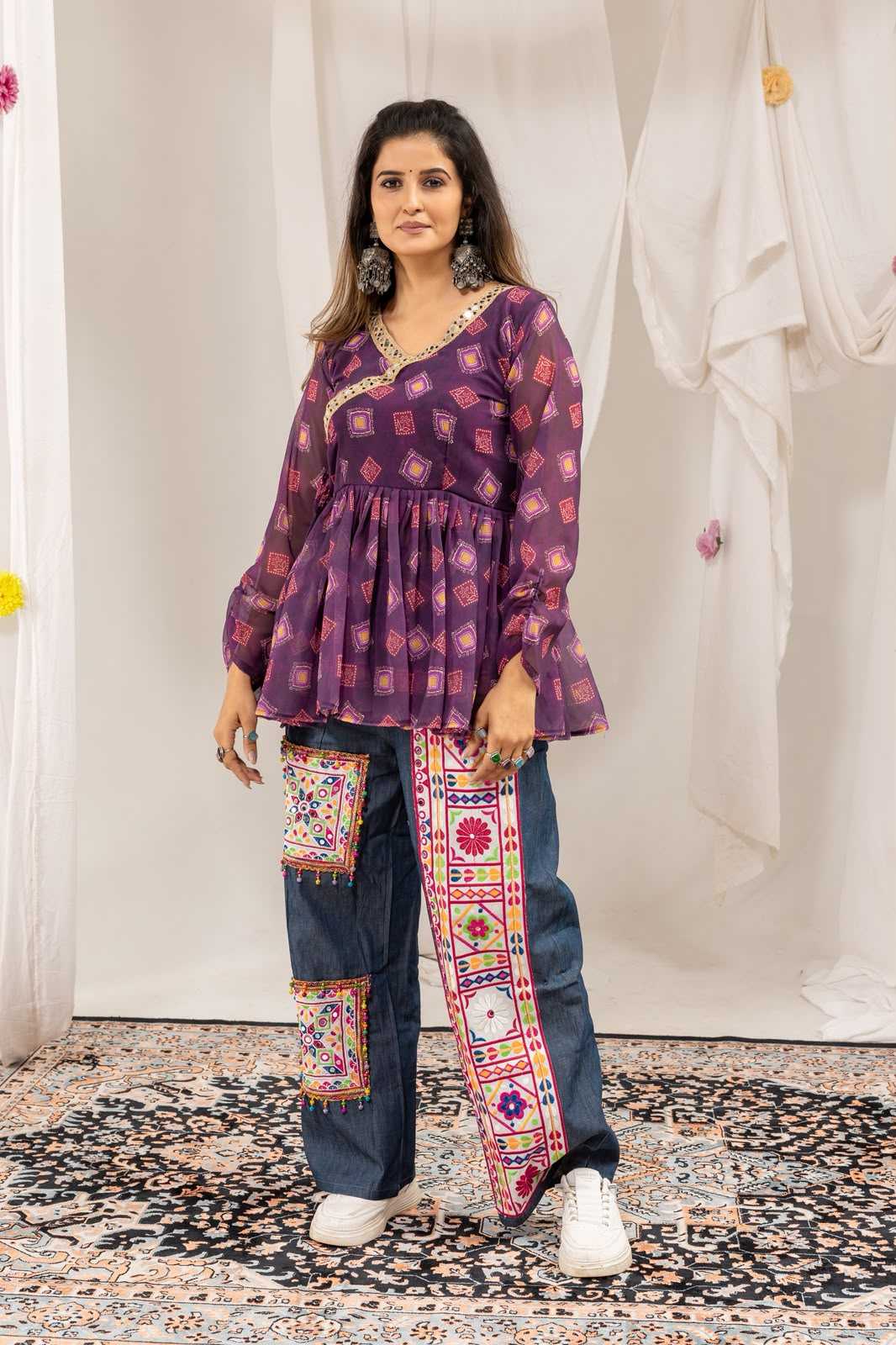Faux Georgette Designer Dress