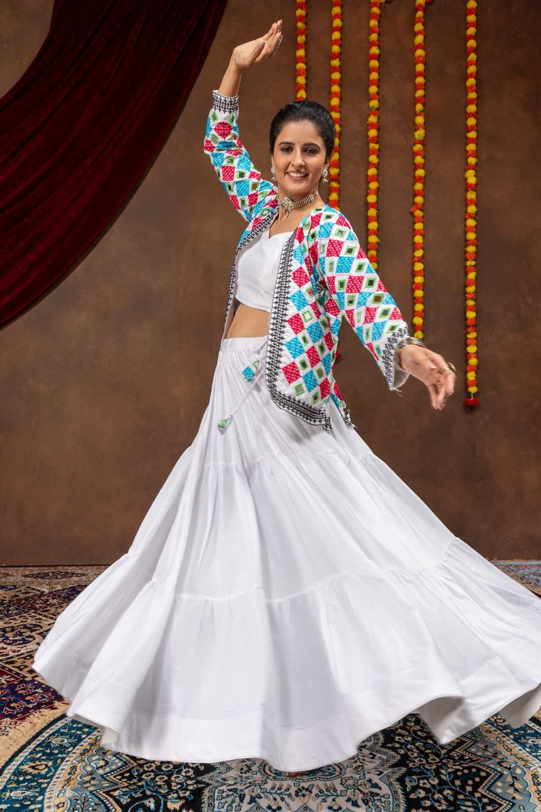 Pure Rayon Traditional Lehenga