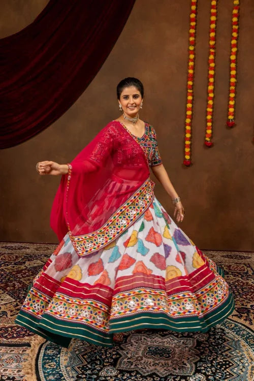 Faux Georgette Celebrity Lehenga