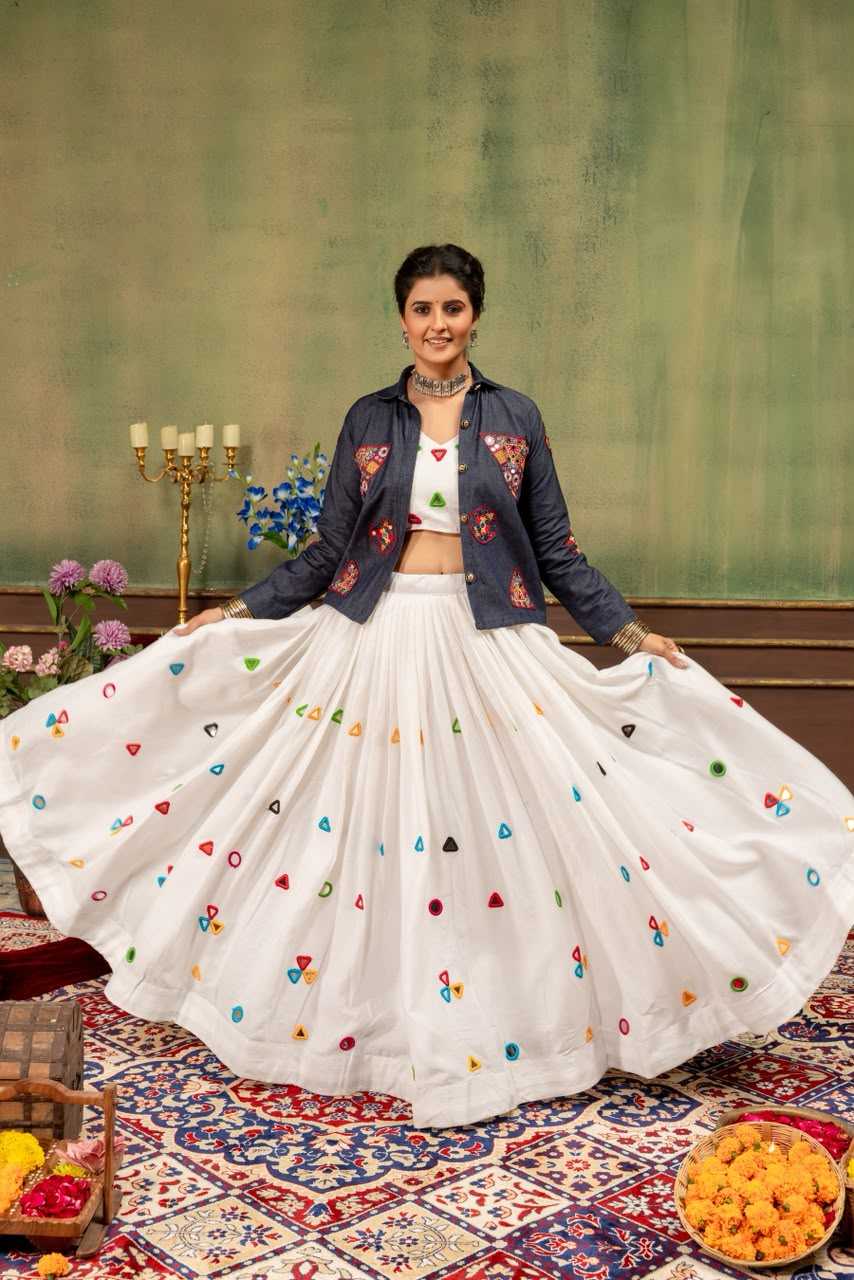 Reyon Cotton Designer Lehenga