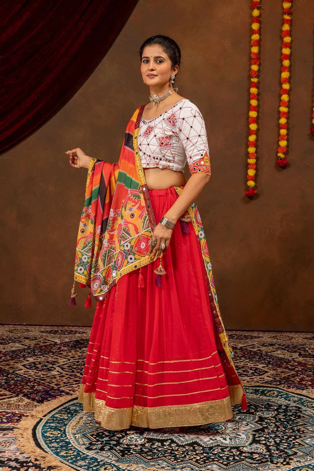 Faux Georgette Designer Lehenga 74