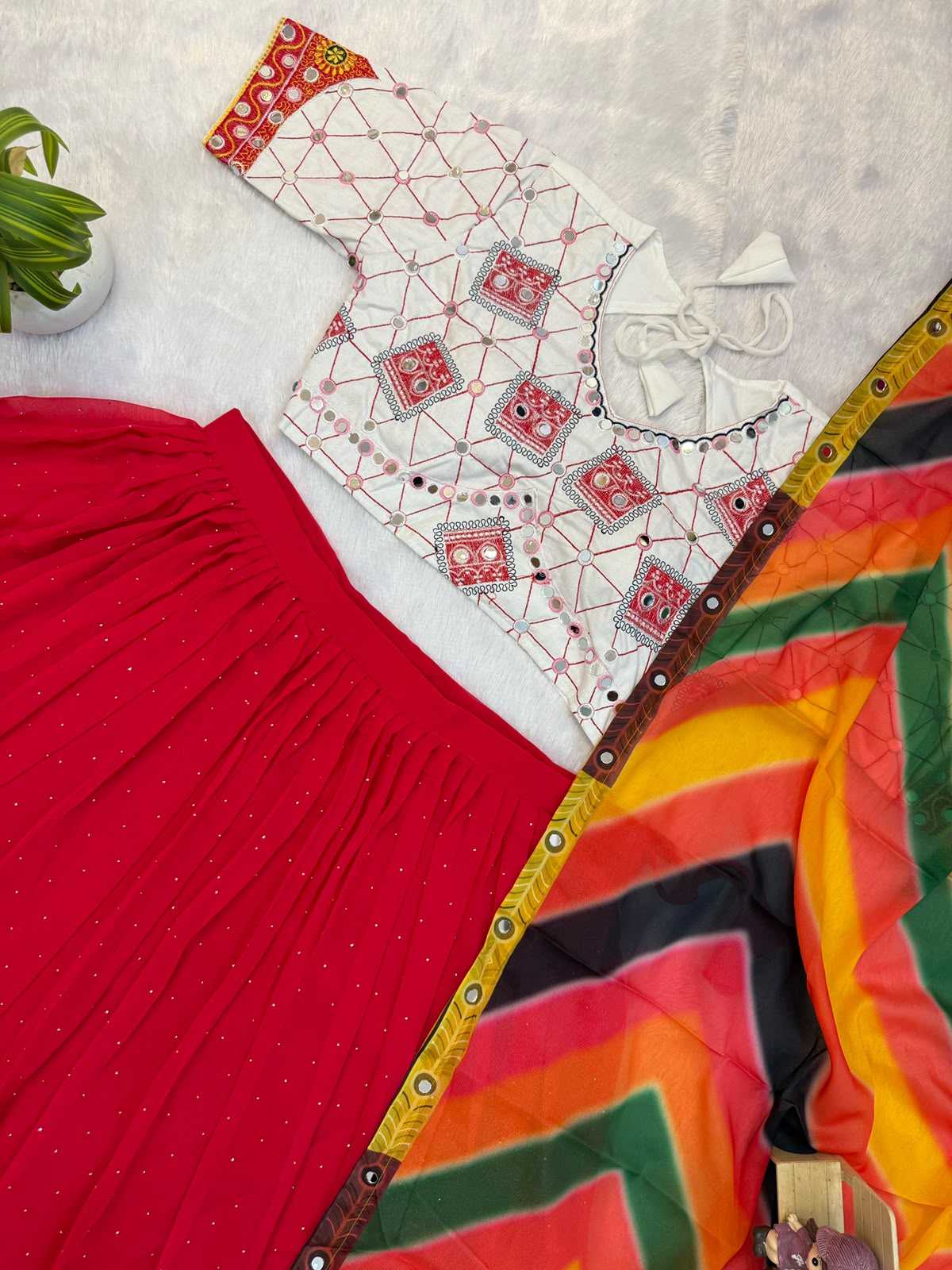 Faux Georgette Designer Lehenga 74