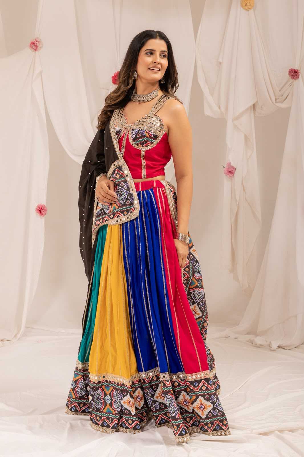 Rayon Printed Lehenga 75