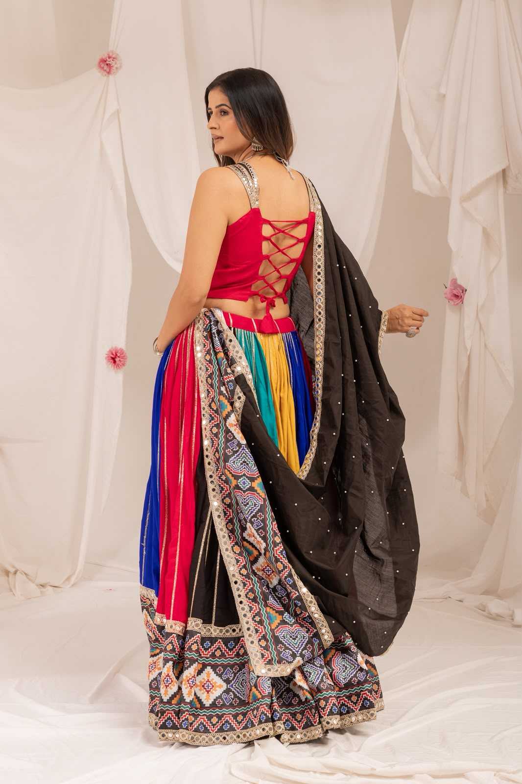 Rayon Printed Lehenga 75