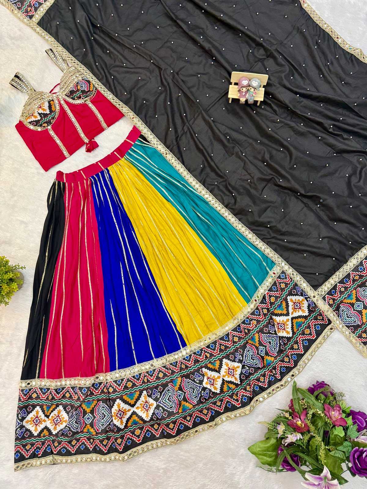 Rayon Printed Lehenga 75