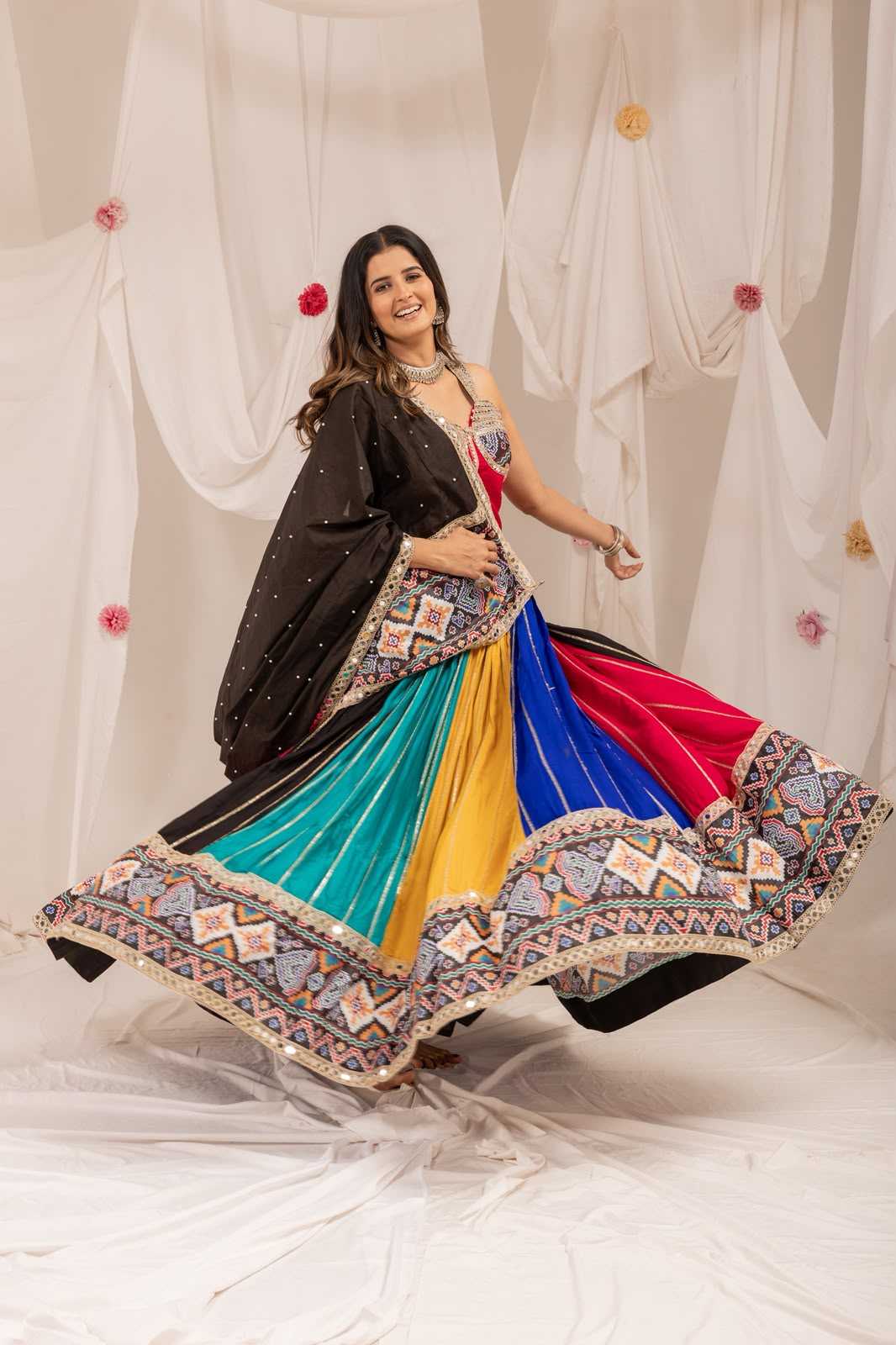 Rayon Printed Lehenga 75