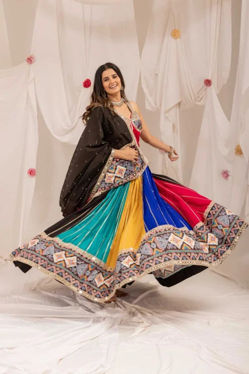 Rayon Printed Lehenga 75