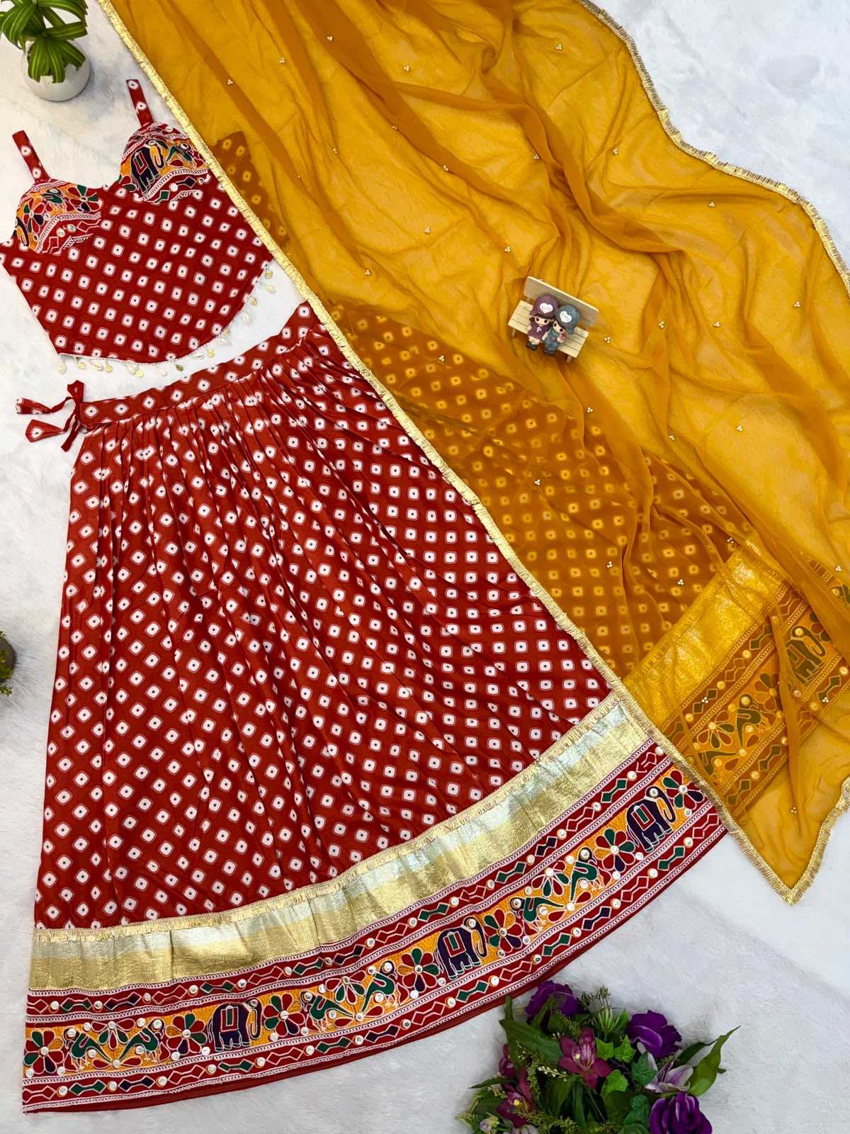 Pure Cotton Printed Lehenga 78