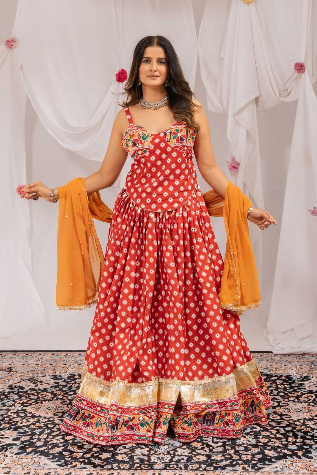 Pure Cotton Printed Lehenga 78
