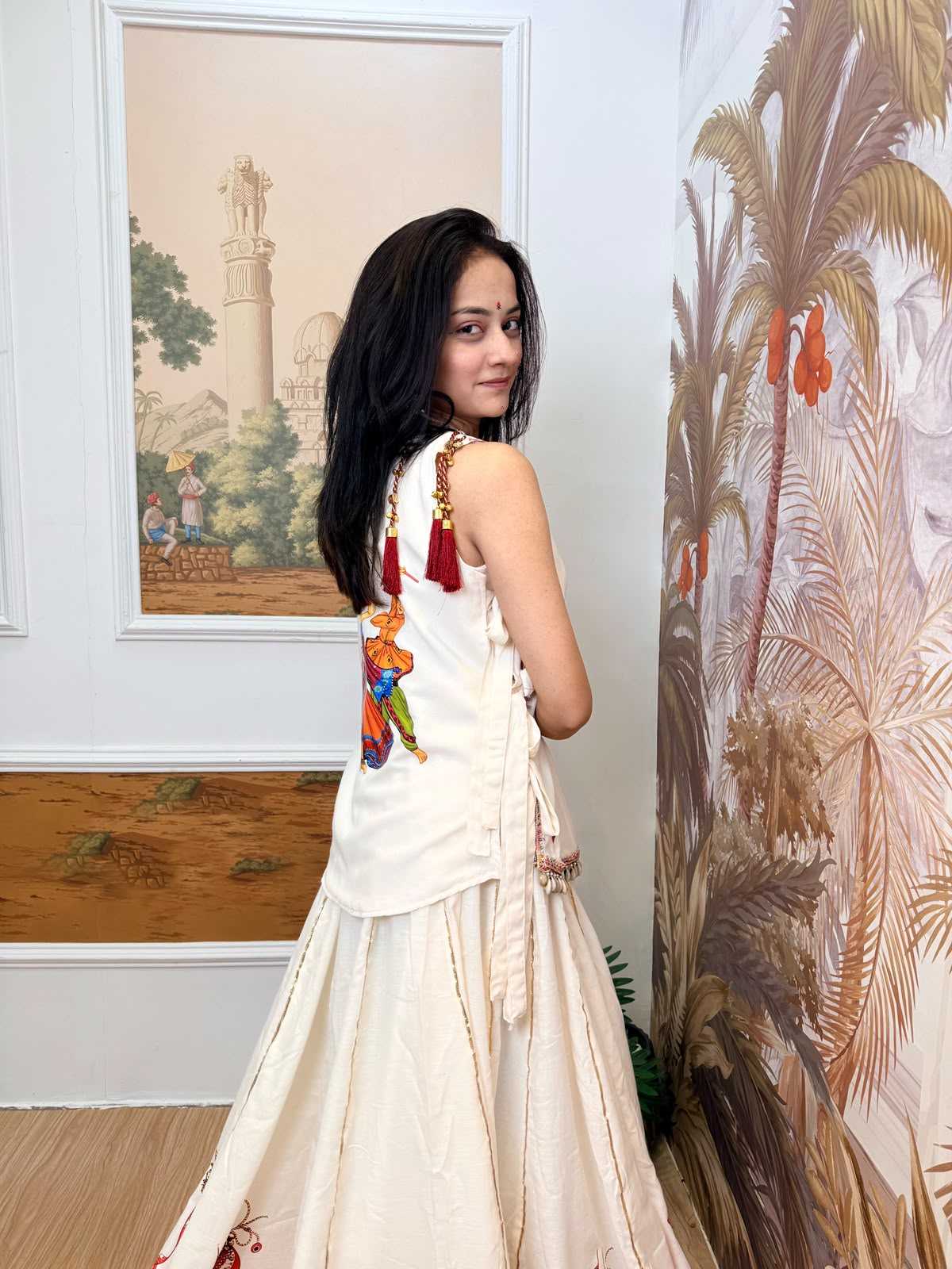 Pure Cotton Fancy Lehenga 80