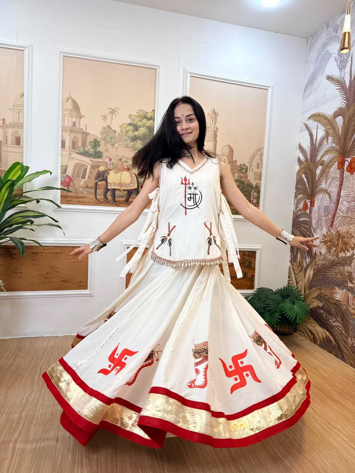 Pure Cotton Fancy Lehenga 80