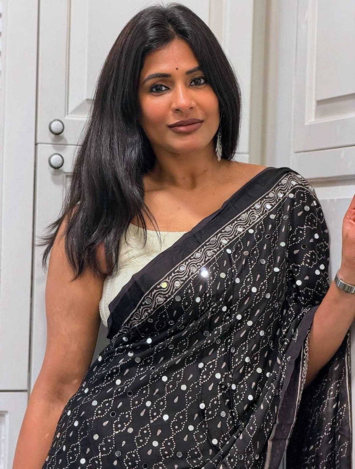 Ror Gajji Silk Designer Saree