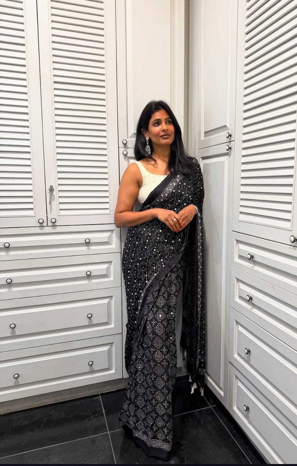 Ror Gajji Silk Designer Saree