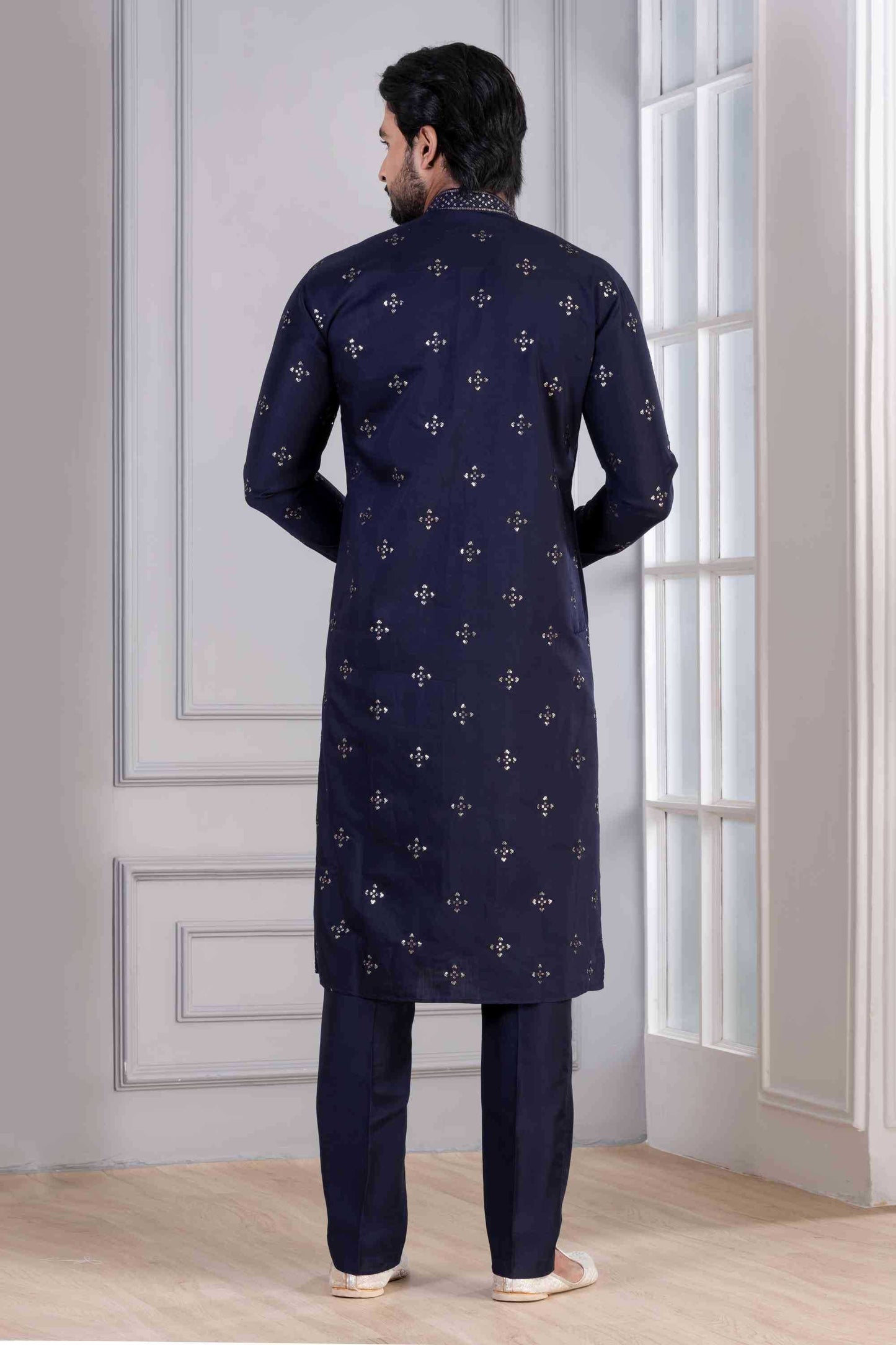Cotton Mens Kurta Pyjama