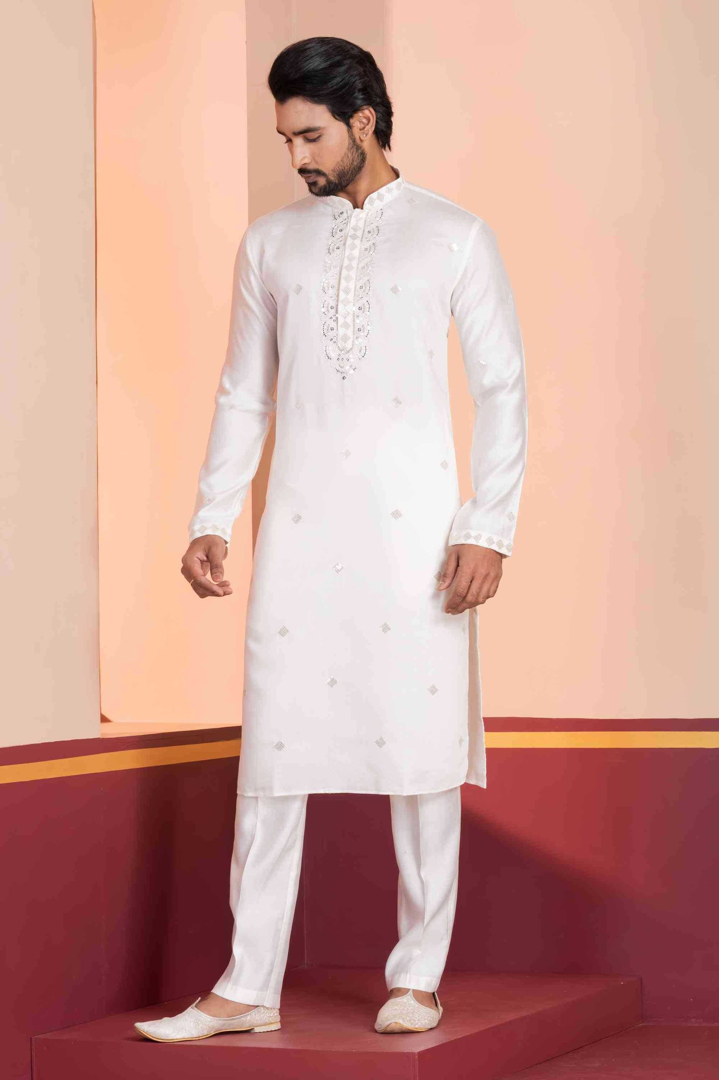 Cotton Mens Kurta Pyjama