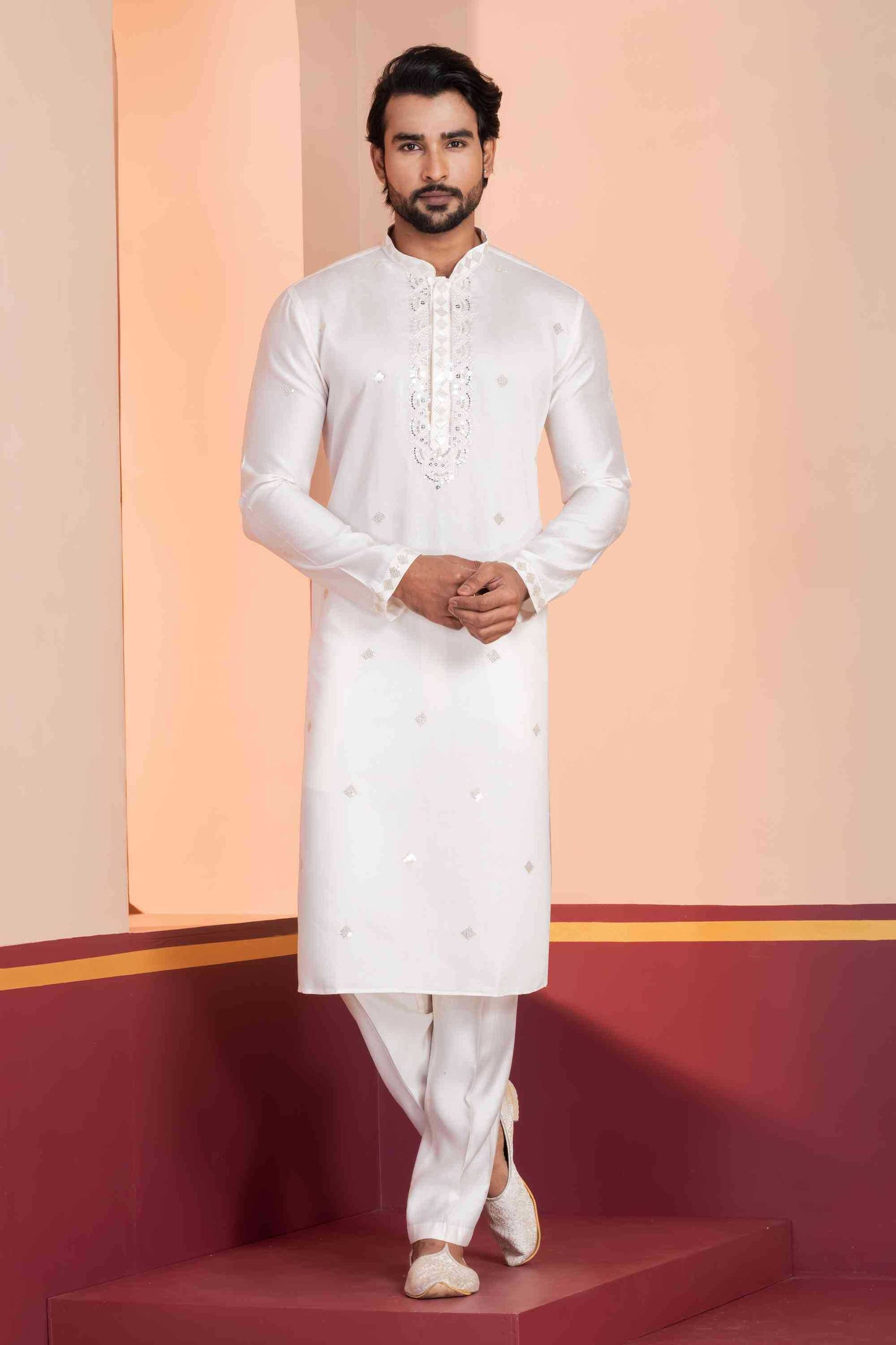Cotton Mens Kurta Pyjama