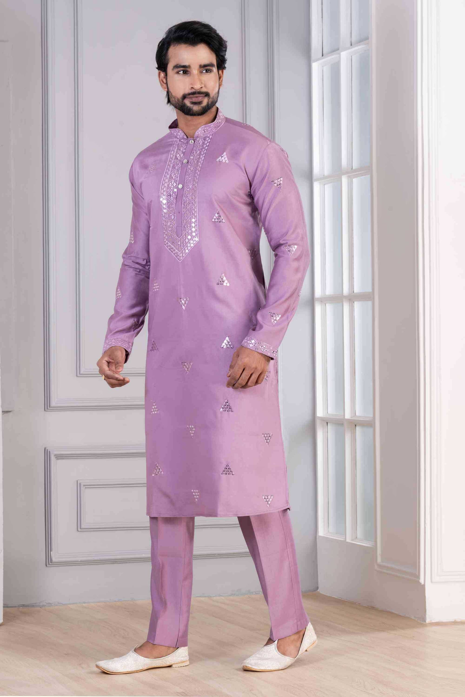 Cotton Mens Kurta Pyjama
