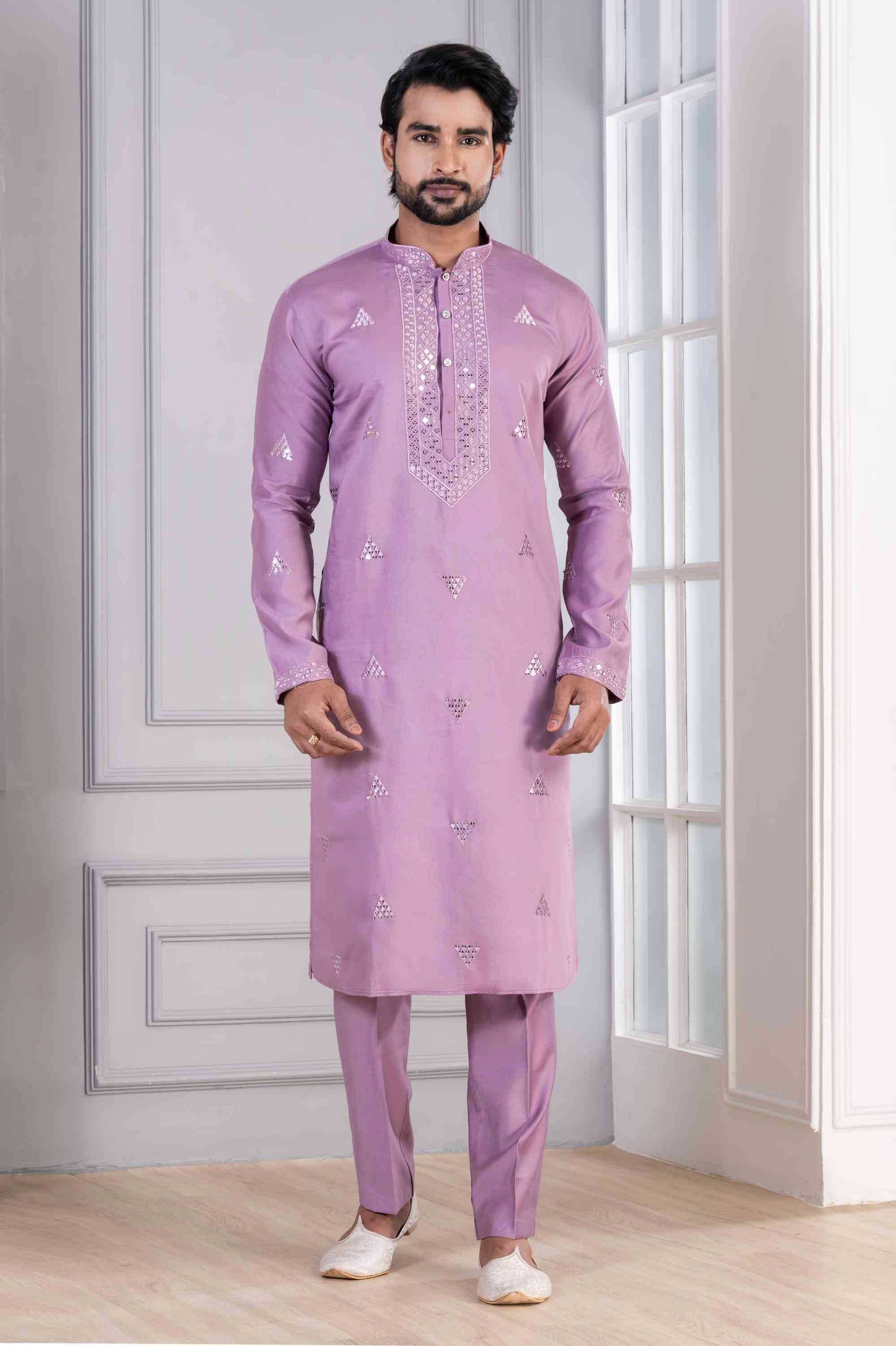 Cotton Mens Kurta Pyjama