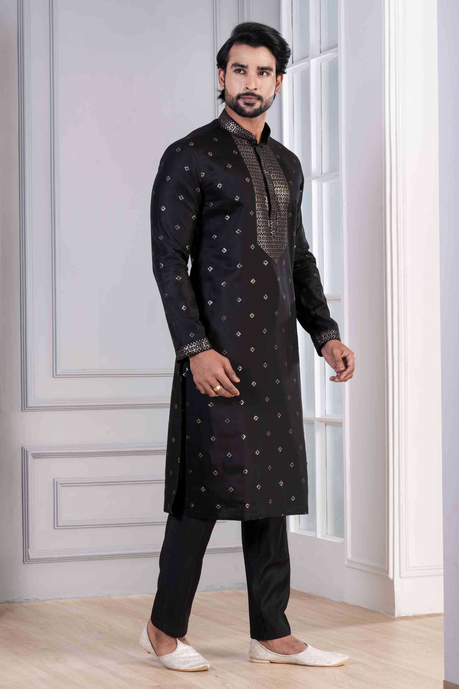 Cotton Mens Kurta Pyjama