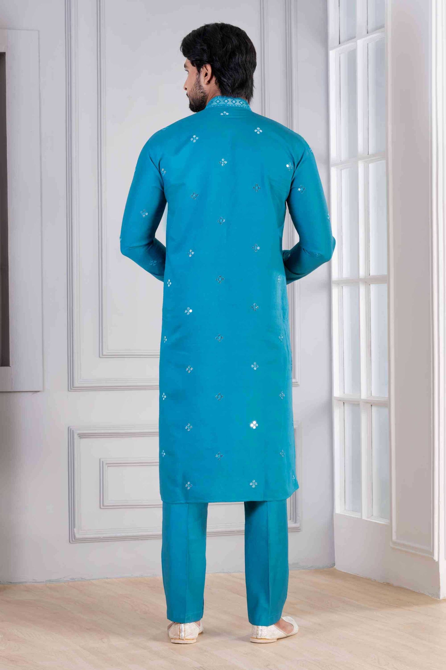 Cotton Mens Kurta Pyjama