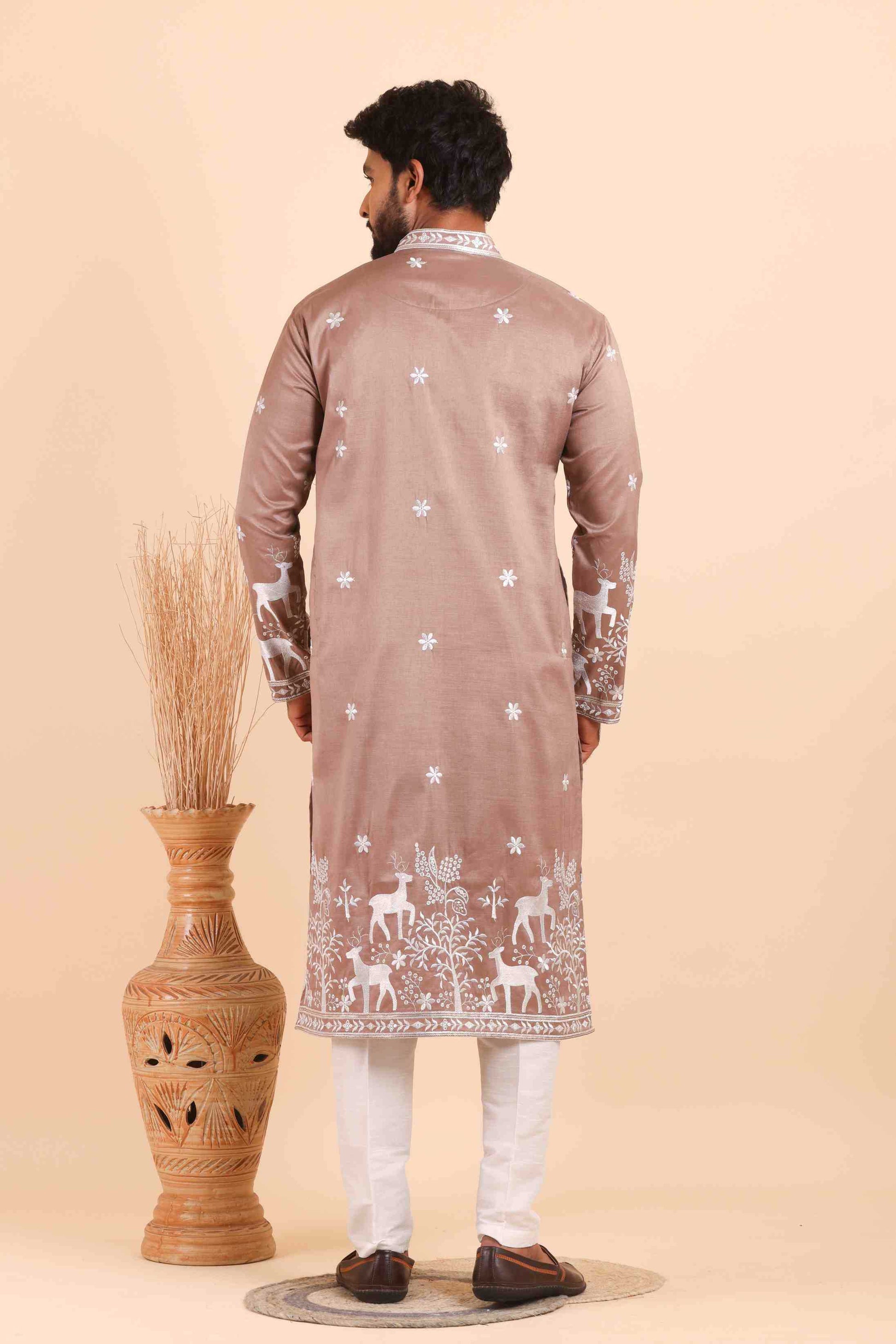 Silk Mens Kurta