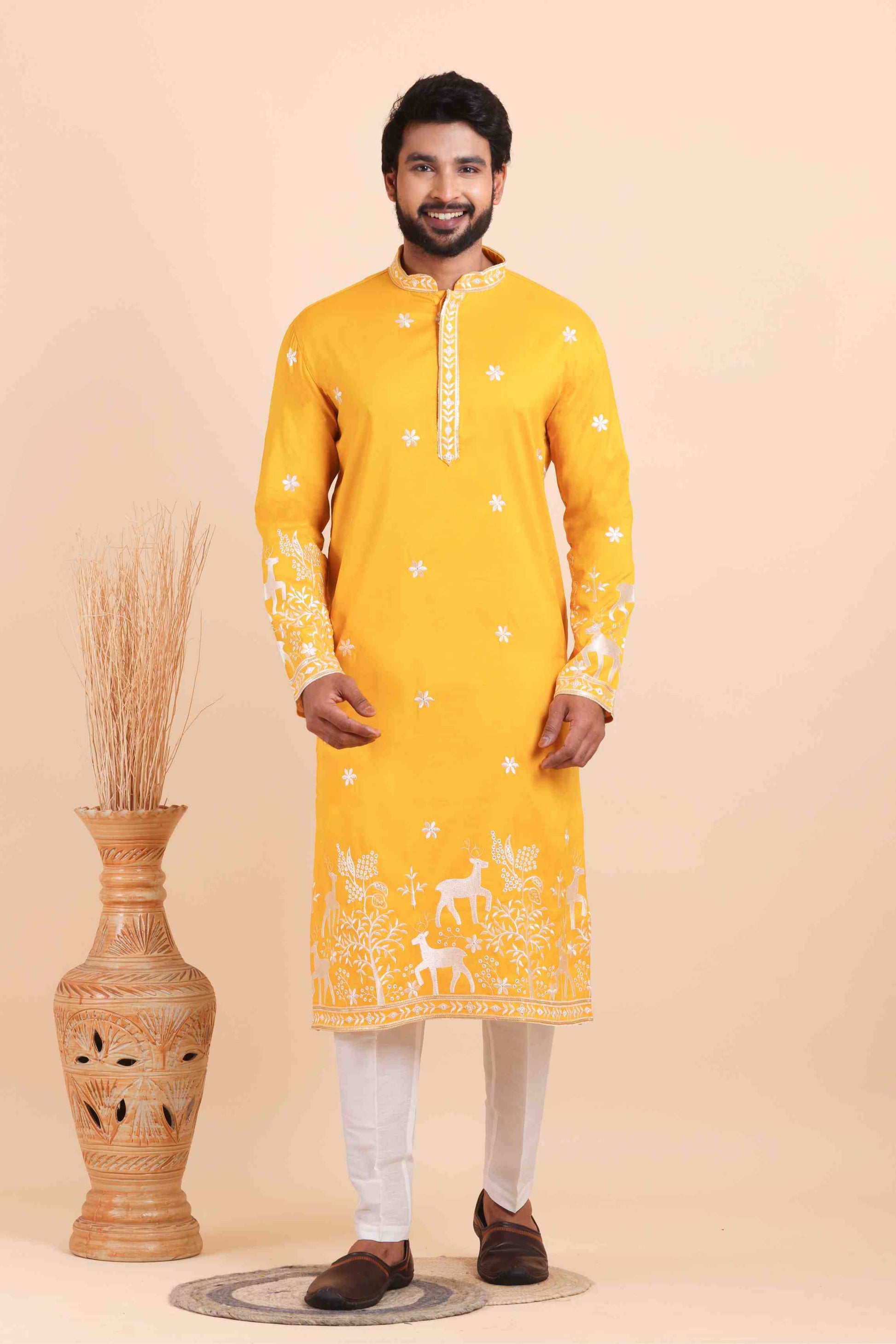 Silk Mens Kurta