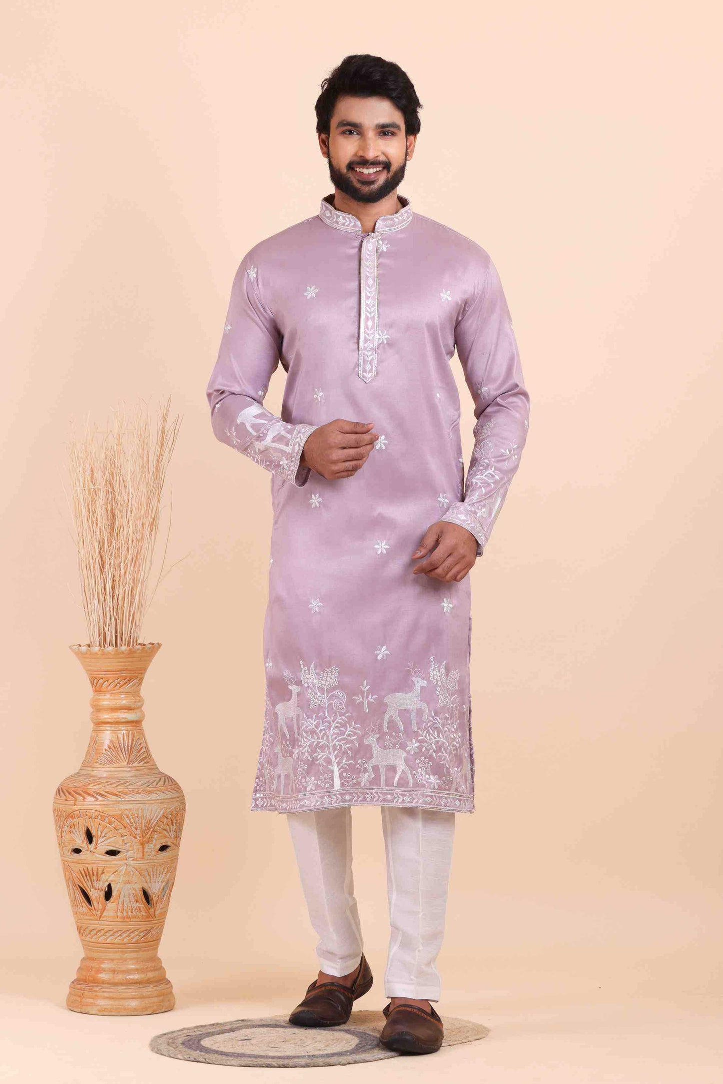 Silk Mens Kurta