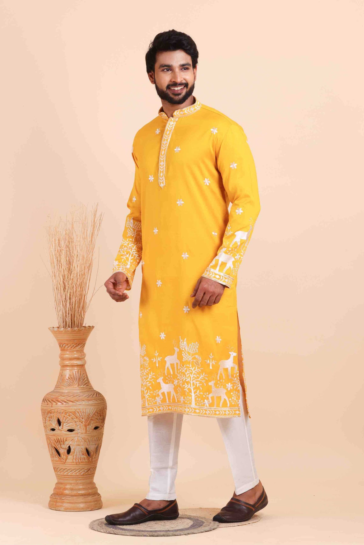 Silk Mens Kurta
