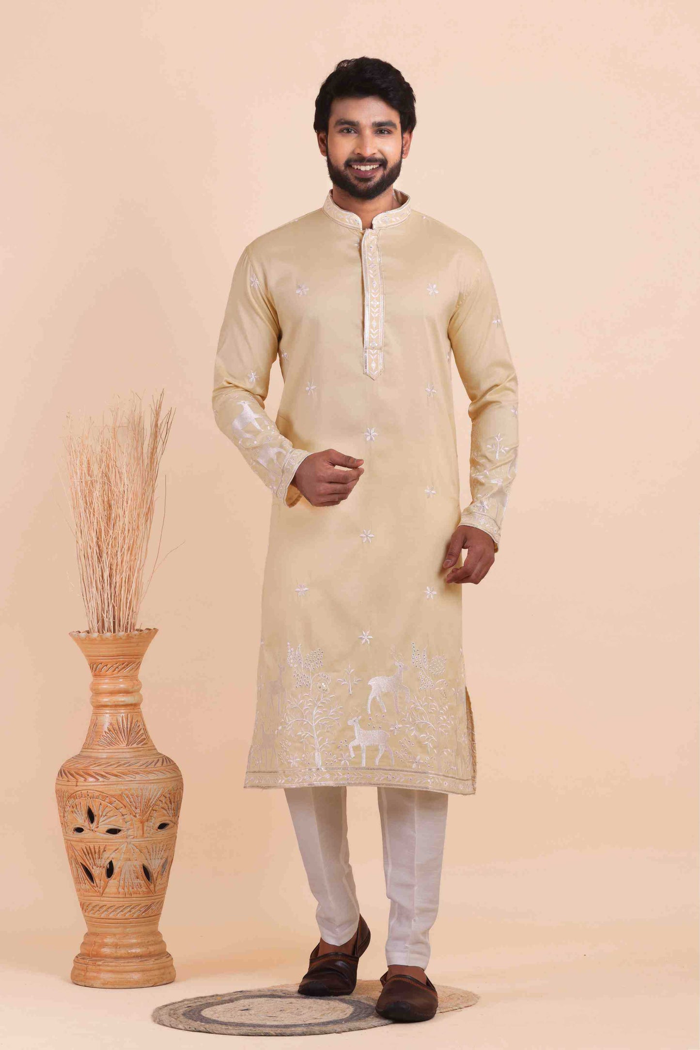 Silk Mens Kurta