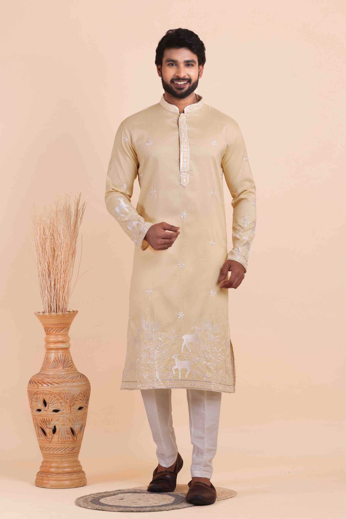 Silk Mens Kurta
