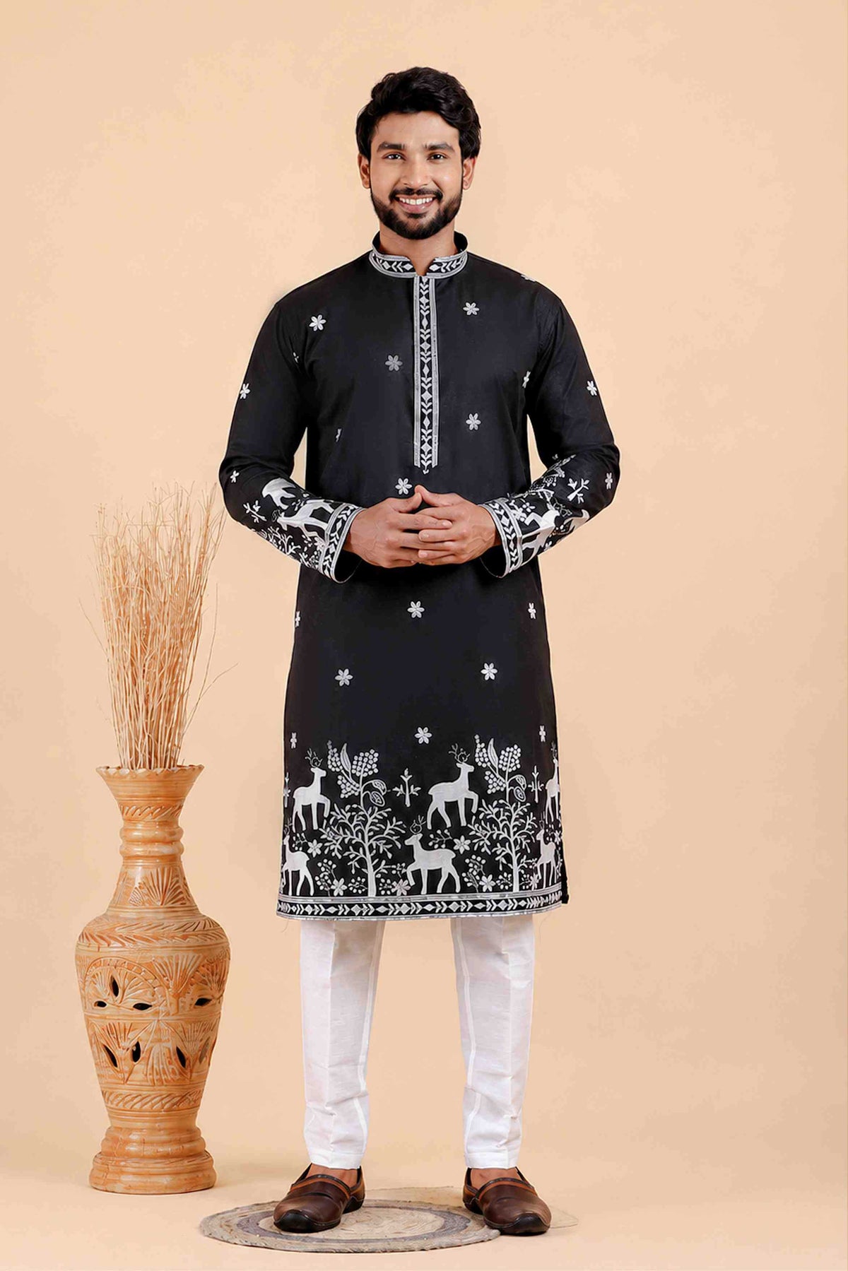 Silk Mens Kurta
