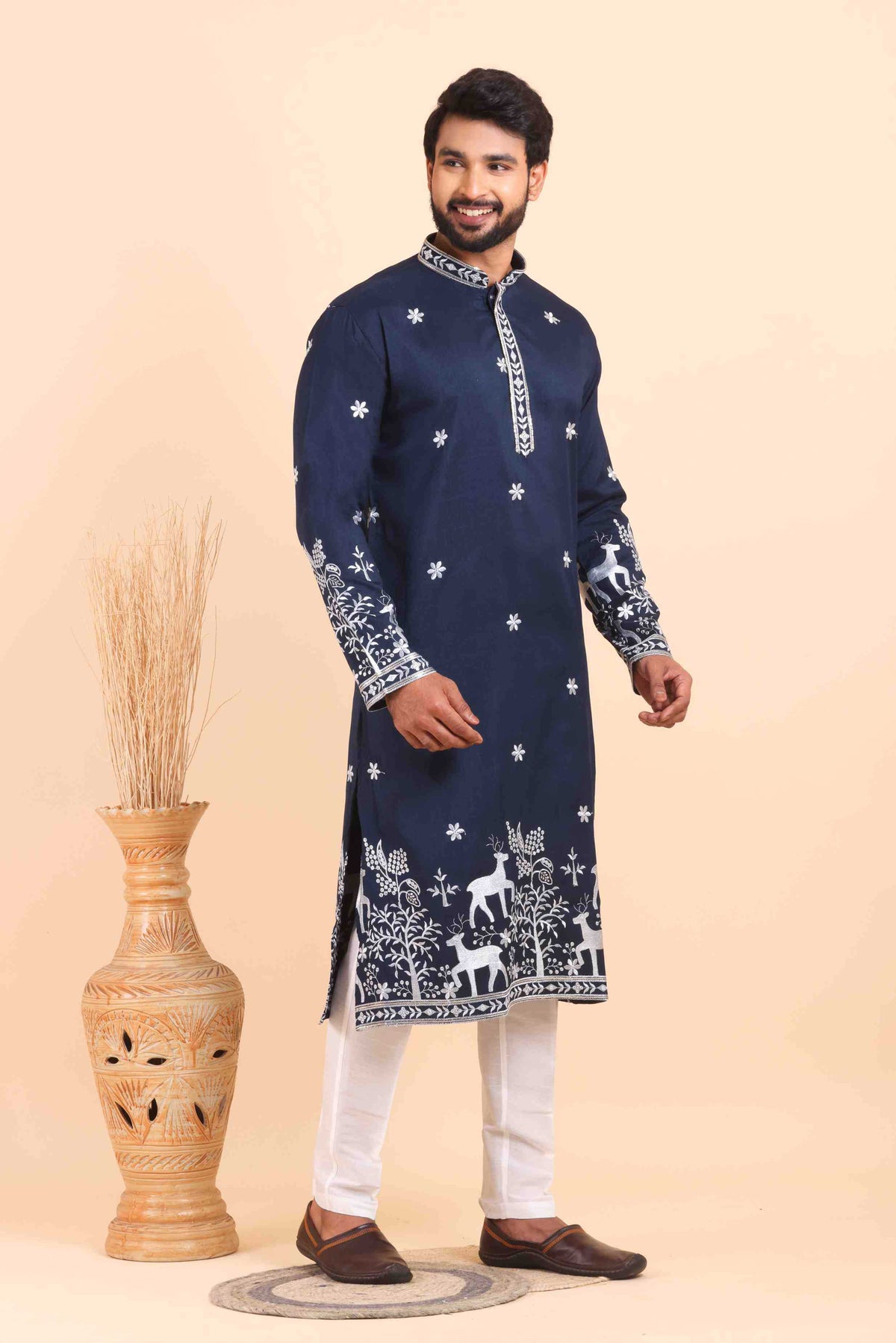Silk Mens Kurta