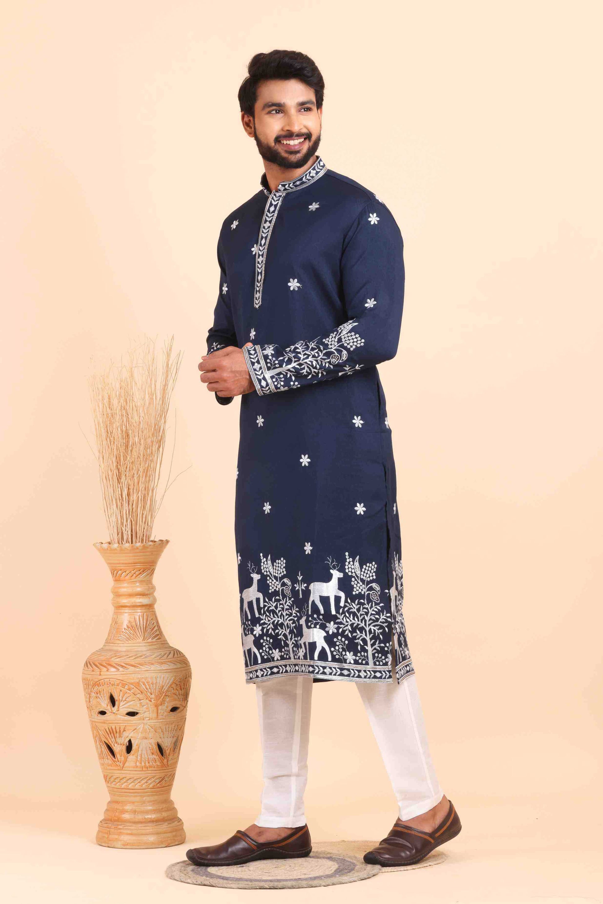 Silk Mens Kurta