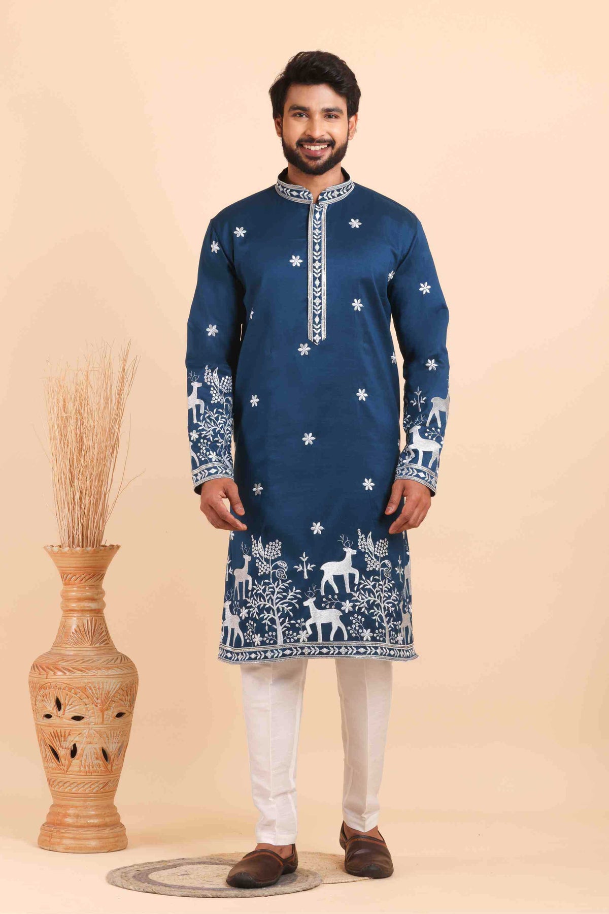 Silk Mens Kurta