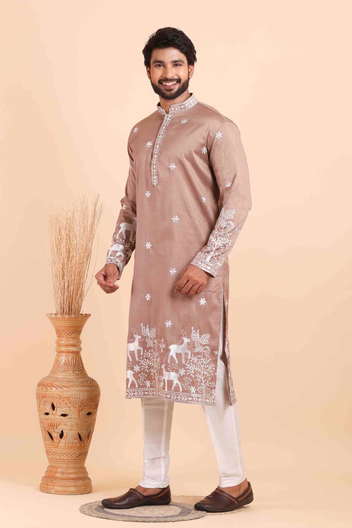 Silk Mens Kurta