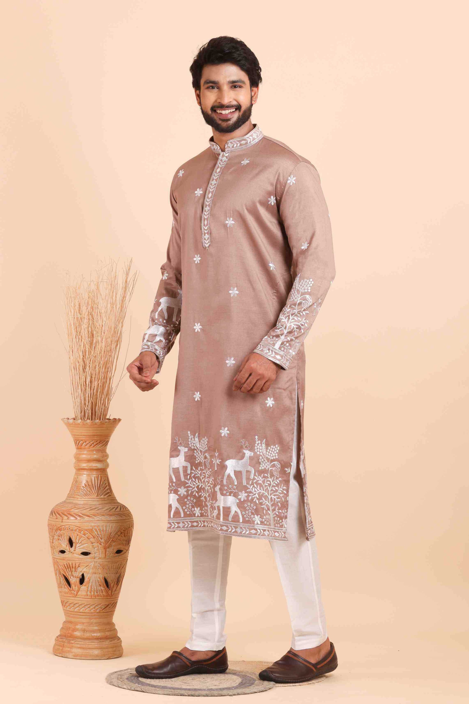 Silk Mens Kurta