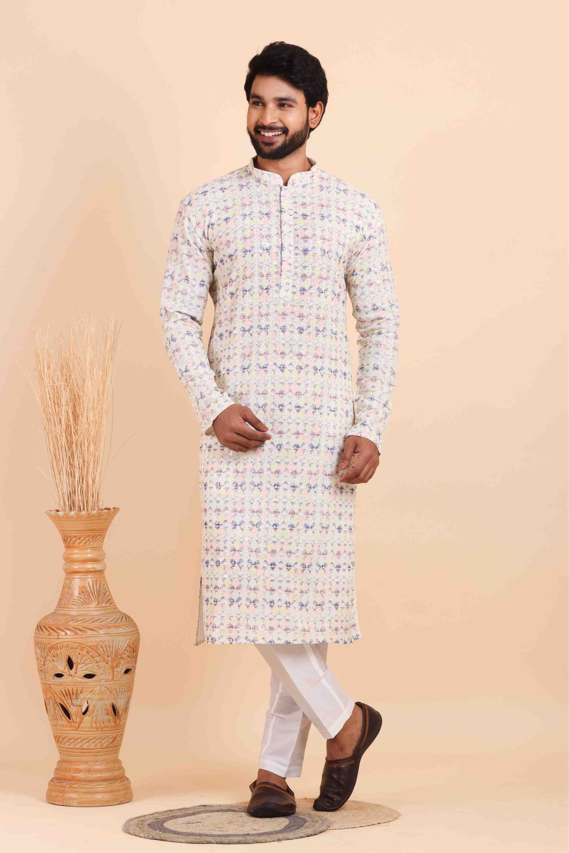 Viscose Mens Kurta