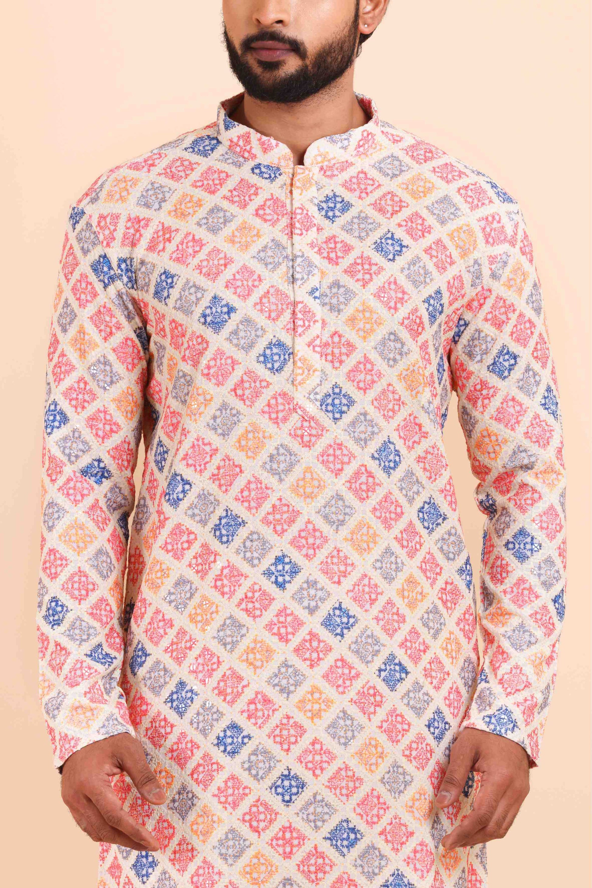 Viscose Mens Kurta