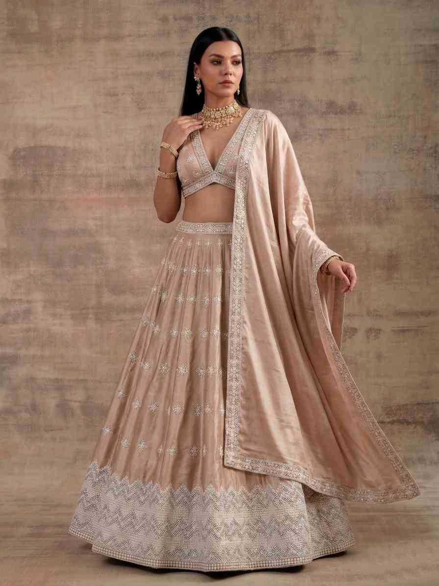 Satin Silk Lehenga