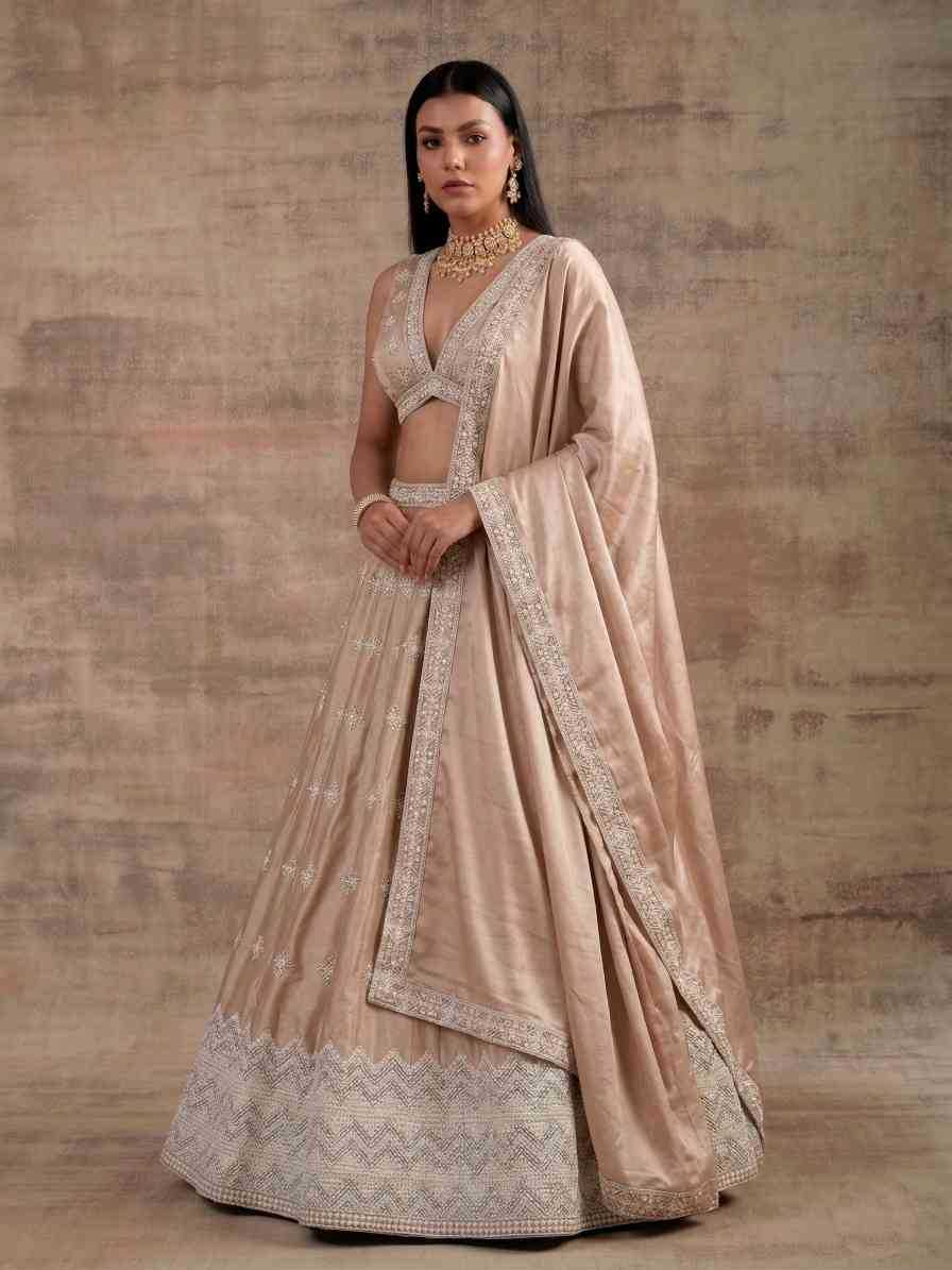 Satin Silk Lehenga