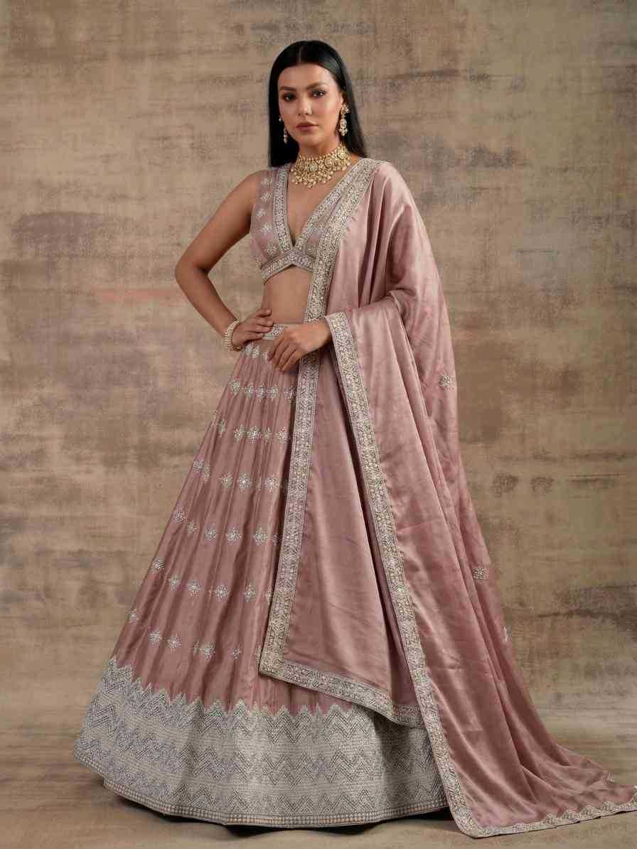 Satin Silk Lehenga
