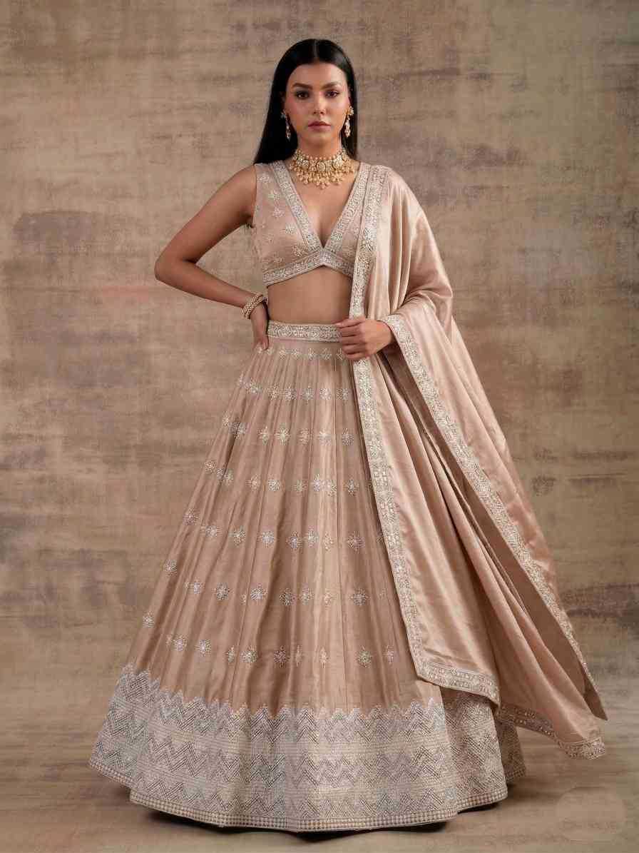 Satin Silk Lehenga