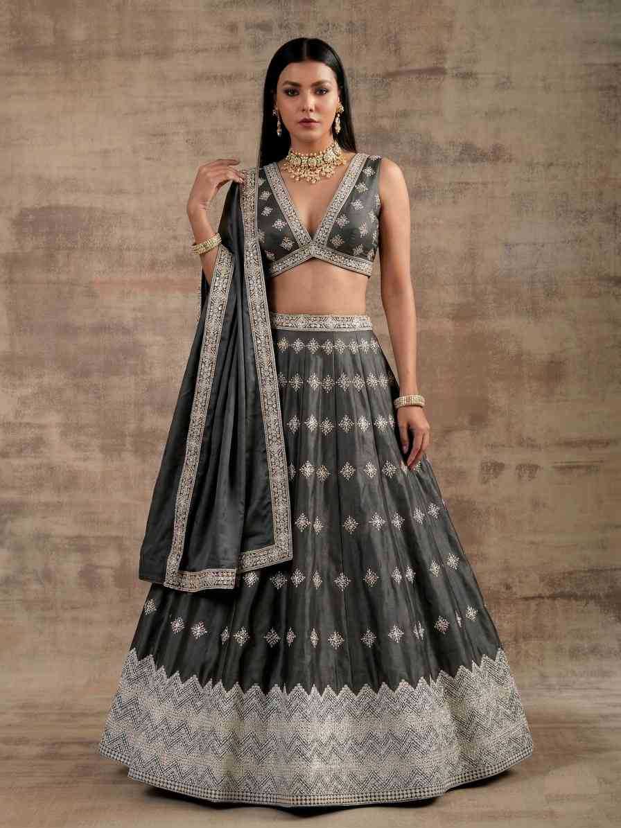 Satin Silk Lehenga