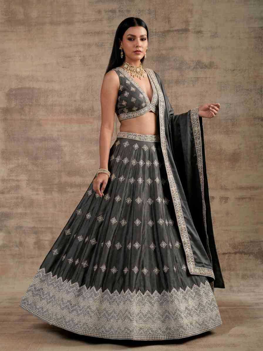 Satin Silk Lehenga