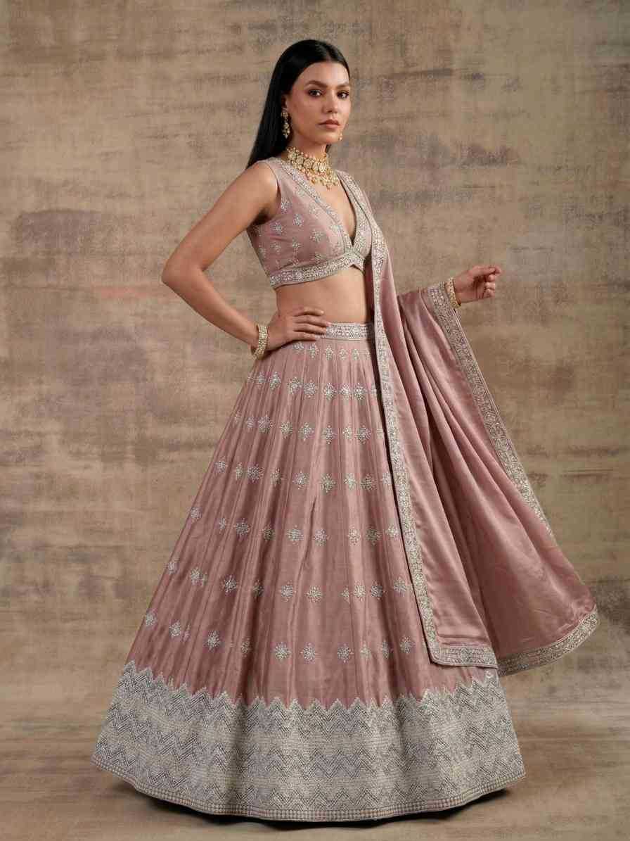 Satin Silk Lehenga