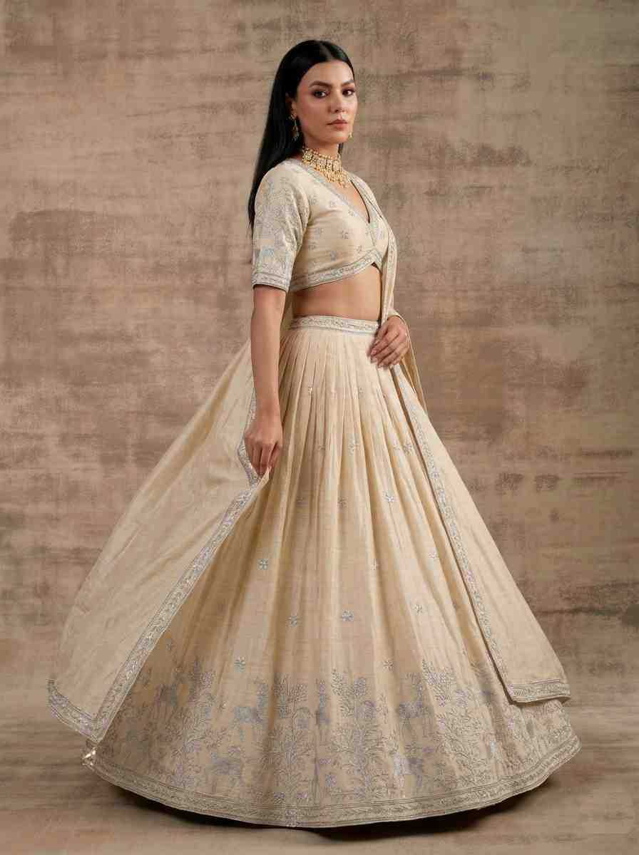 Satin Silk Lehenga