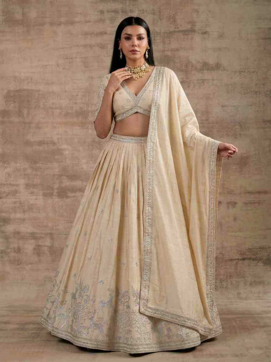 Satin Silk Lehenga