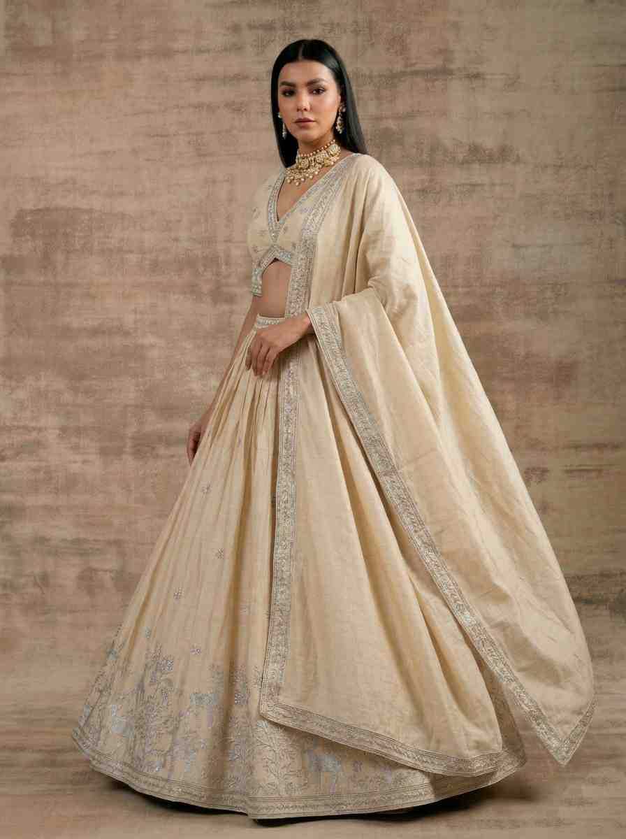 Satin Silk Lehenga