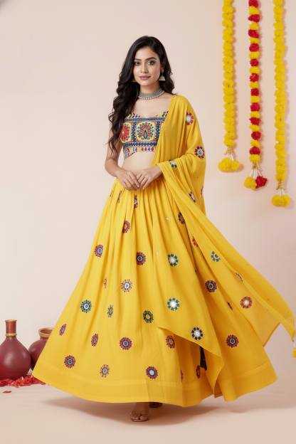 Rayon Wedding Lehenga