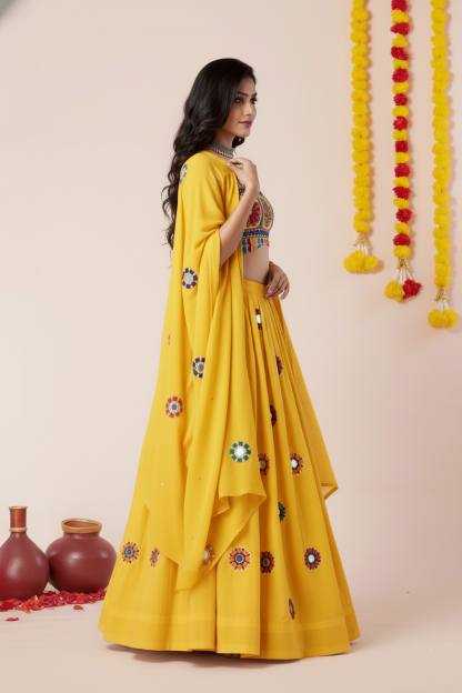 Rayon Wedding Lehenga